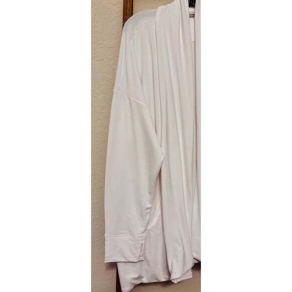 Talbots T by Talbots Open Front Cardigan Sweater White 3X Plus Sz Lounge Casual - Picture 5 of 6